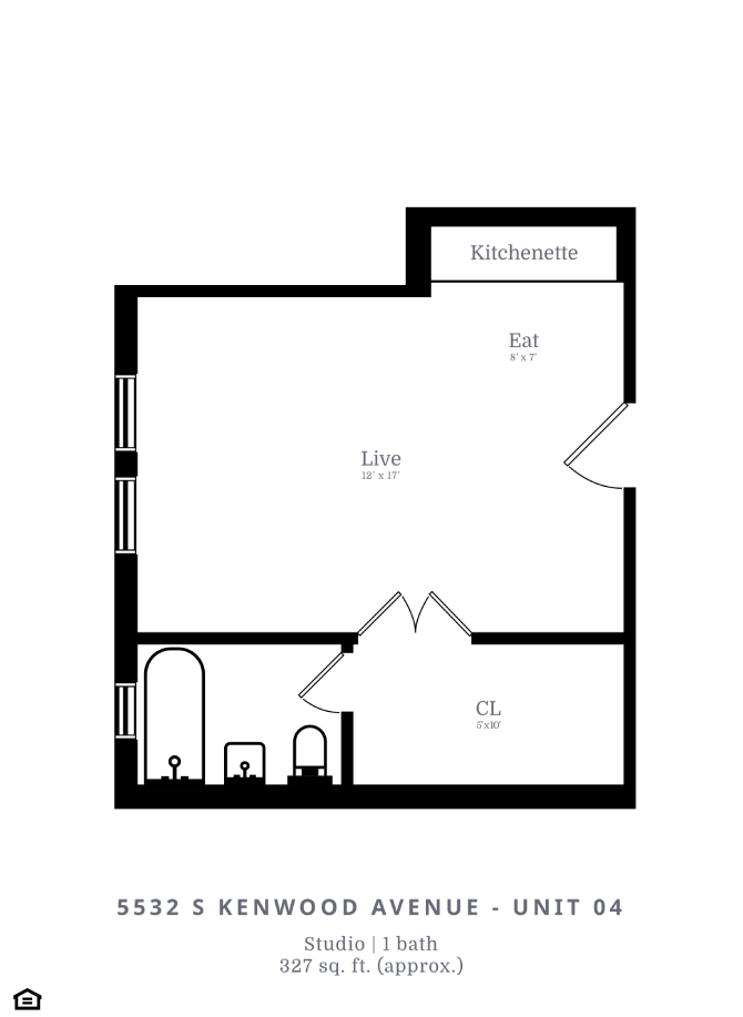 5532 S Kenwood Ave Studio-1 Bed Apartment for Rent - Photo Gallery 32